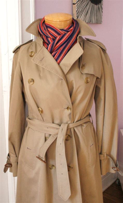 eBay Burberry trench coat ladies